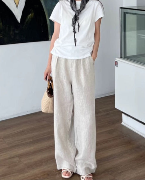 Pearl Linen Pants