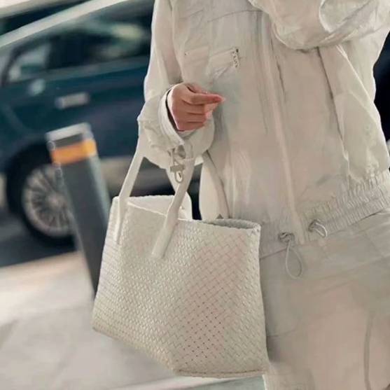 Pearl Weave Duffle Bag