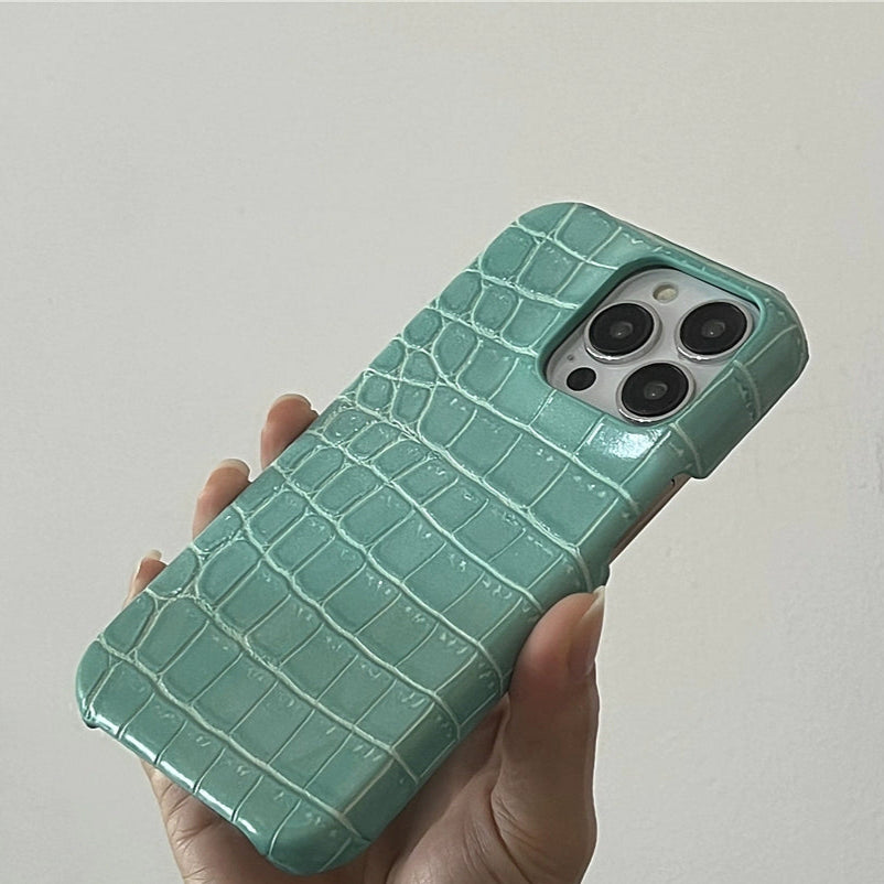 Mint Alligator Case