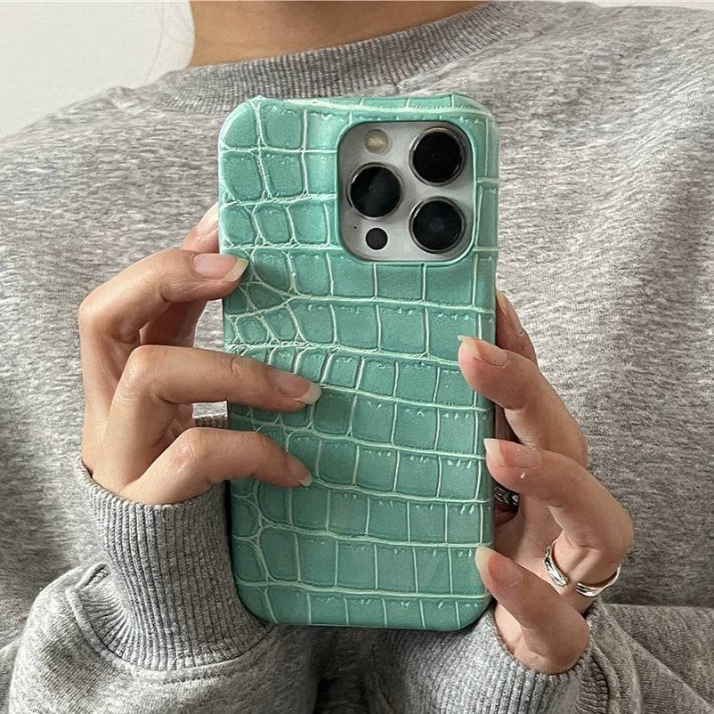 Mint Alligator Case