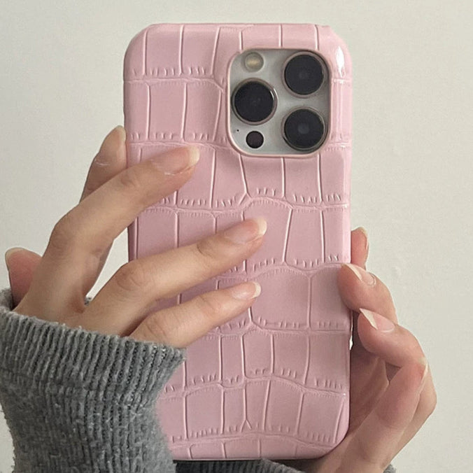 Pink Alligator Case